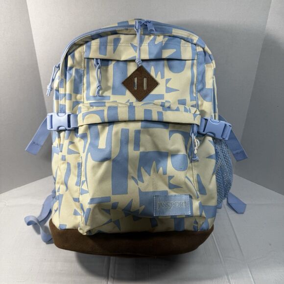 Jansport js0a4qvk suede campus backpack All Over Unisex Print Back to School - Picture 1 of 15